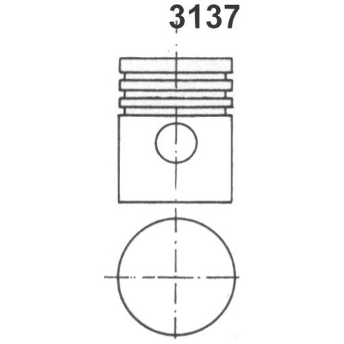 Pistone 3137 - Pistoni Shop